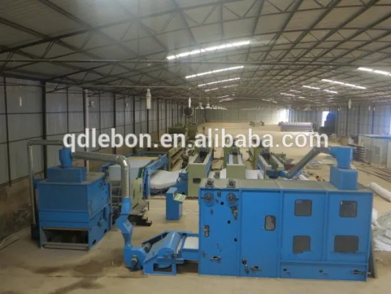 LBZC08 High quality nonwoven sheep wool felt production line