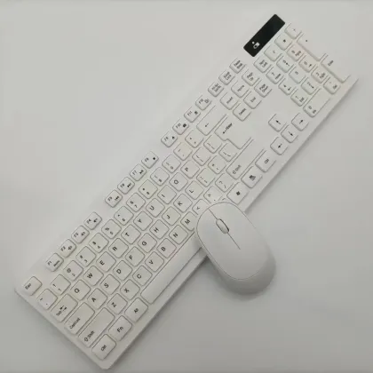 Wireless Keyboard and Mouse Combo for Gaming and Office Use