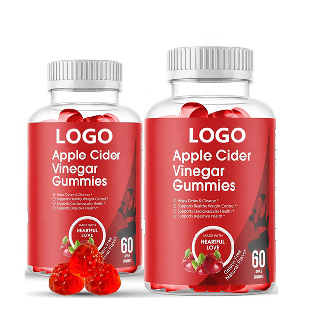 OEM/ODM Pure organic ACV vitamin gummies detox weight loss apple cider vinegar Gummies