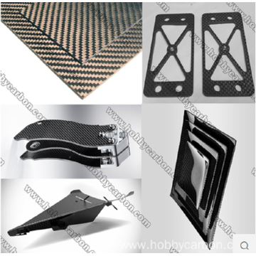 Full carbon fiber plate laminate/sheet/plate/boards