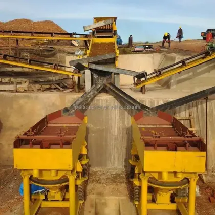 50tph Barite Washing Plant and Complete Set Barite Beneficiation Processing Equipment