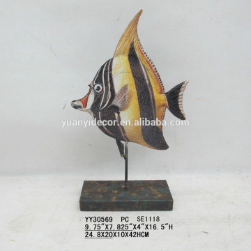 metal fish for table top, metal crafts