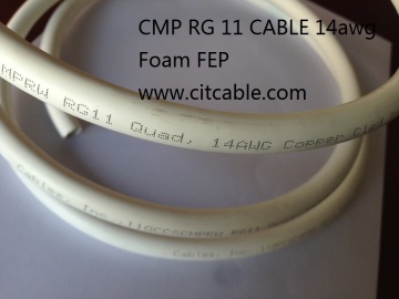 Foam FEP Rg 11 Cable for CMP