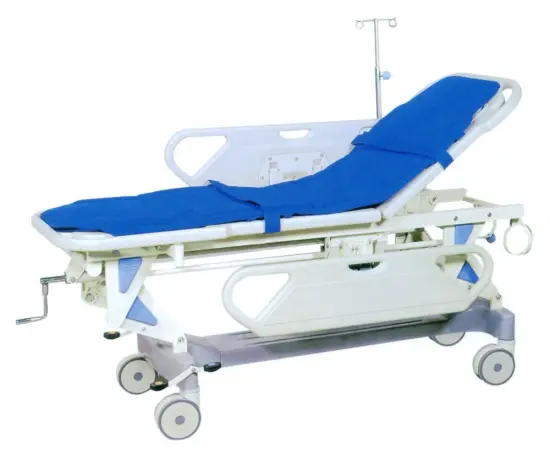 Factory Price Medical Emergency Luxurious Stretcher Bed