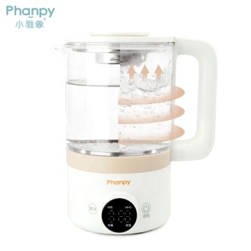 Multifunctionele melkmodulator babyflessenwarmer-wit