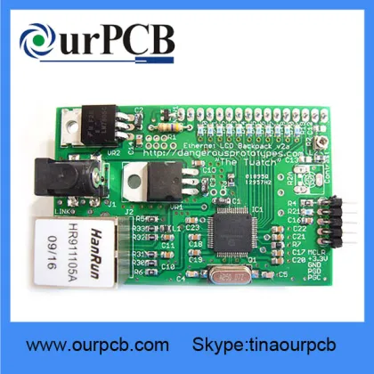 Double sided layer pcb advanced surface mount technology