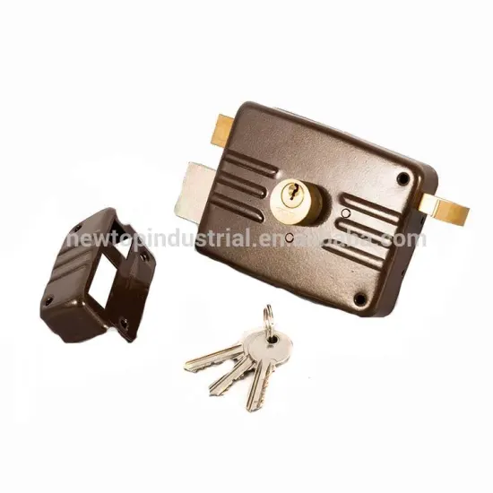 Wholesale Classic Design Rim Door Locks Simple House Old Rim Lock Brass Lock