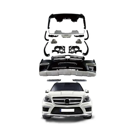 Fast Shipping High Quality GBT Manufacture Body Kit for Mercedes-Benz GL X166 Facelift