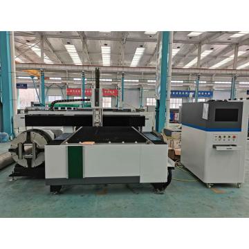 Nuova mahcina da taglio laser con fier cnc da 1000w