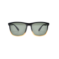 Modemodeller svarta linser tr90 ny ankomst fyrkantig ram solglasögon