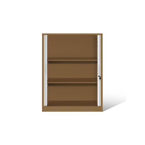 Gabinete de almacenamiento de archivos de metal con puerta de persiana enrollable