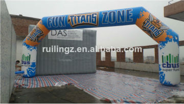 PVC Tarpaulin Promotion Inflatable Arch/All prints arch for sale