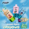 Fihp 3in1 Triple 60k vape ดั้งเดิม