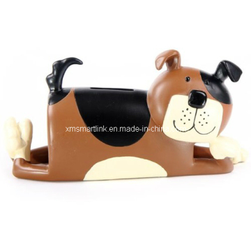 Poly Resin Customized Cat Money Saving Bank, Coin Box