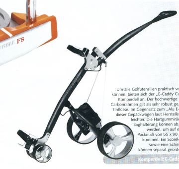 Topsun Carbon Golf Trolley