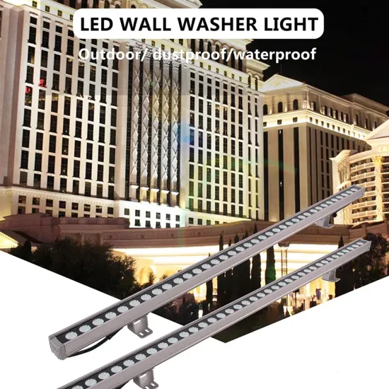 18W-24W LED Wall Washer Lighting Recessed Linear Wall Washer Light