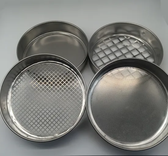 1000 micron  Perforated stainless steel test sieve