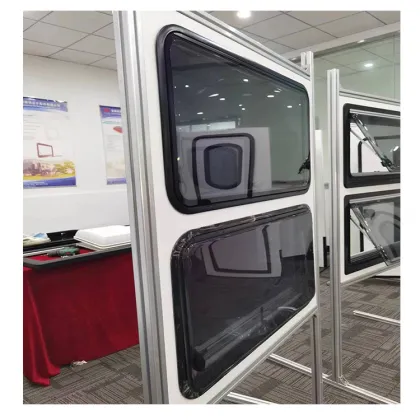 Camping Trailer Window 610x450mm - Great Ventilation and Rounded Corners