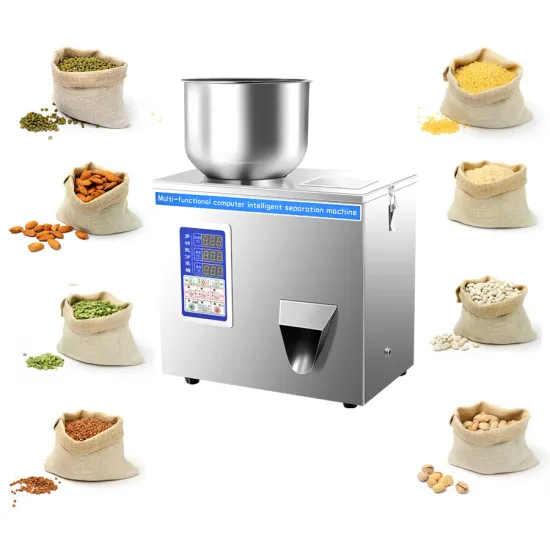 Semi-Automatic Desktop Dispenser for Coffee Beans, Flour, Rice, and Tea Powder