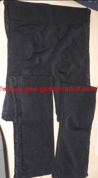 seamless control legging with lace in side