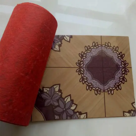 Simple Color treatment pvc roll flooring