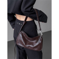 Luxurious Minimalism Underarm Top-Grain Leather Bag