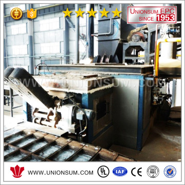 Zinc Smelting Process Zinc Ingot Casting Machine With Robot Stacking