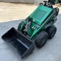 Mini skid steer loader roda model loader kecil