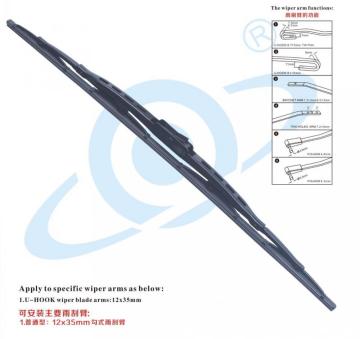 22 Inch Wide Mouth Iron Wiper for Trucks