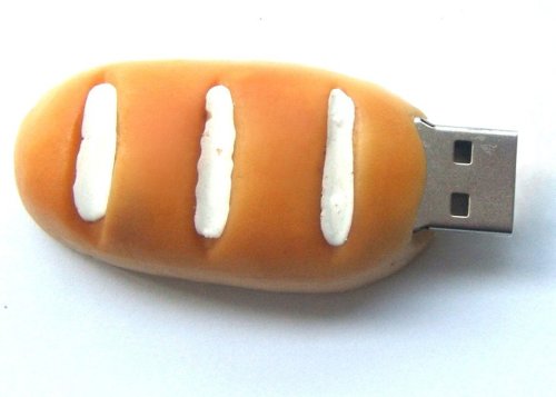 تصميم تصنيع 10 ميغا بايت/ثانية قراءة السرعة الخبز الشكل الكرتون Usb Drives1gb، 2 غيغابايت للوداد