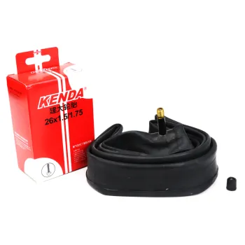 Kenda 26-inch High Quality Butyl Rubber BMX, Road, and Mountain Bicycle Inner Tubes - Sizes 1.5/1.75