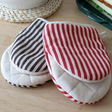 Durable Cotton Oven Mitts for BBQ and Cooking
