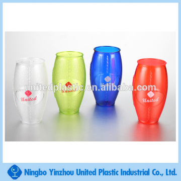 22oz hot new American football shapped hard plastic beer drinking mug