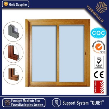 High Productive Capacity Wood Sliding Window Canadian Standards