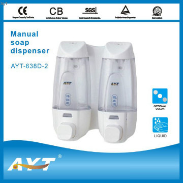High quality Twin plastic soap dispenser