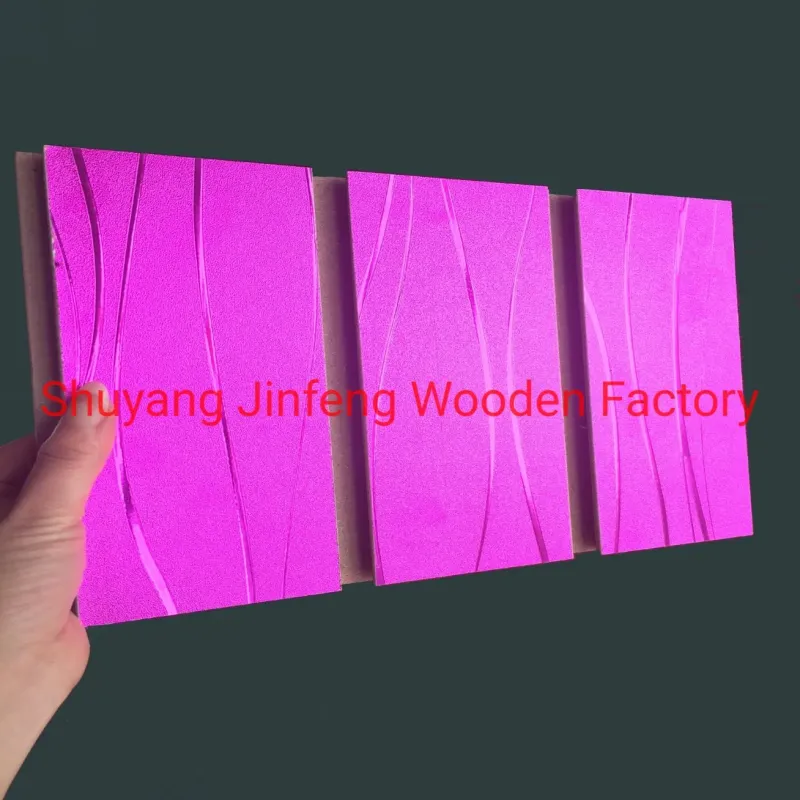 Slatwall Aluminum Insert Profile with Wood Grain Color Slot MDF 7 Full Groove + 2 Half Groove