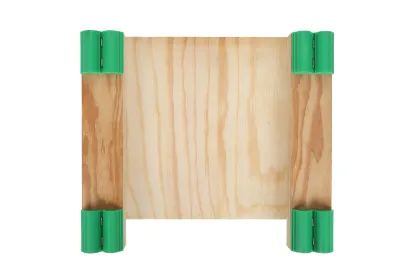 Print Wood Grain Birch Solid Wood Multi-layer floor