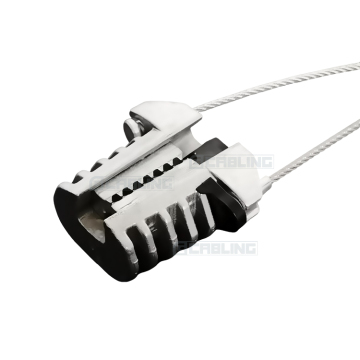 High-Strength Aluminium Alloy Anchoring Tension Clamp for Insulated Messenger Wire