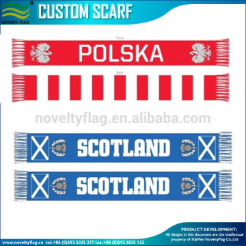 UEFA EURO 2016 POLSKA Poland Fans Cheer Brand New Polish Fan Scarf