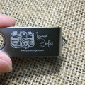 USB 3.0 High Speed Wood Rotable Plating Chip Flash Drive 8g/16g/32g/64g Custom Logo Pendrive Memory Sticks Flash Business Gadget