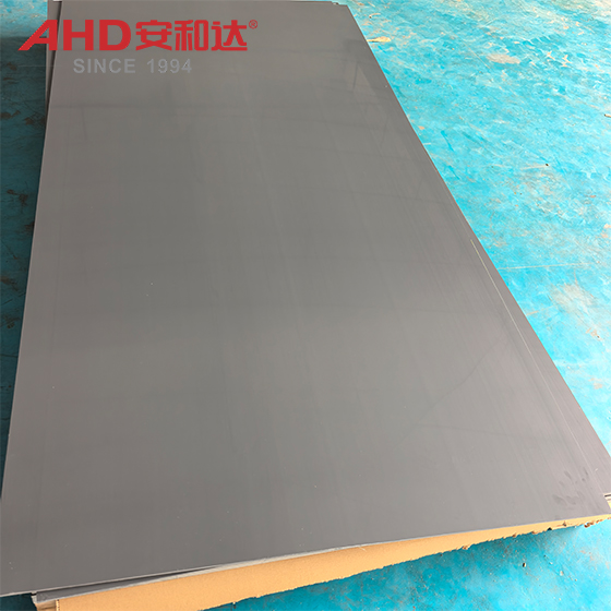 Dark Grey Rigid UPVC Sheet Welding Available