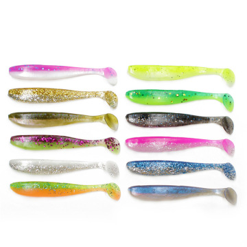 Best Quality Two-Color Soft Bait 6.5cm 1.7g Soft Fishing Lure Wholesale