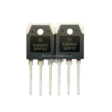 HDYU 100% मूल NJW0302G/NJW0281G PNP ट्रांजिस्टर 250V 15A TO3P-3L
