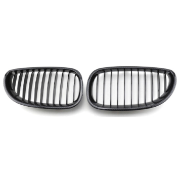 Koolstofvezel look single line nierrooster voor BMW 5 -serie E60