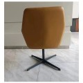 Conjunto de sofá europeu moderno de luxo com base giratória
