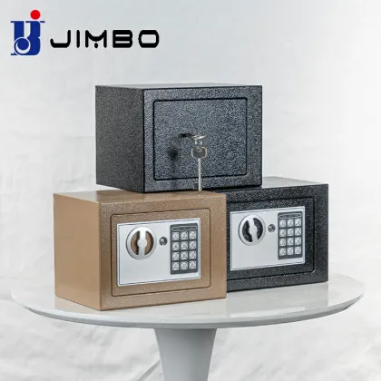 JIMBO American High Security Hotel Mini Electronic Safe Box
