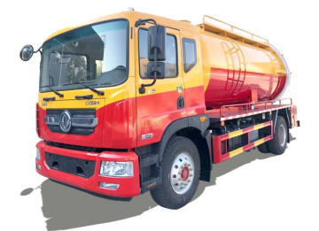 Dongfeng Vacuum Pump Sewer Washing Sewage Suction Truck