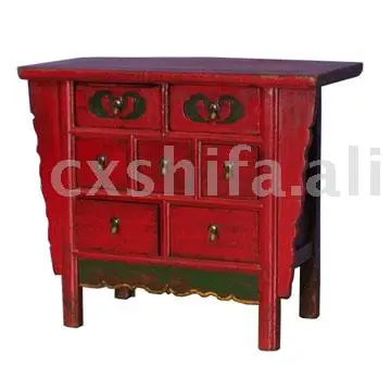 Chinese Antique Bedside Cabinet