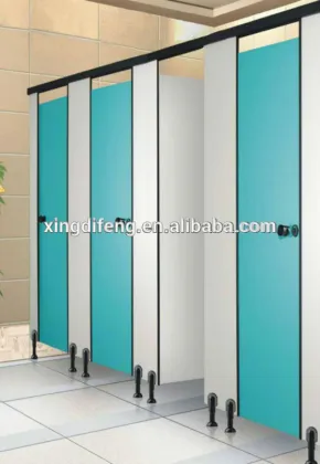 Fireproof panel for toliet cubicle partition