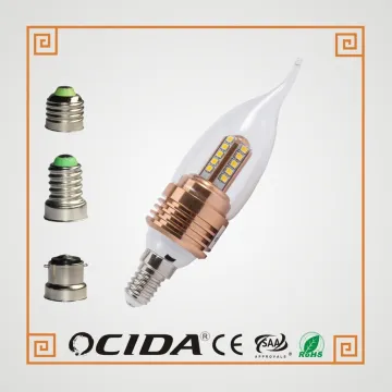 China factory direct sale LED Candle light E14 LED bulb E14 led candle lamp